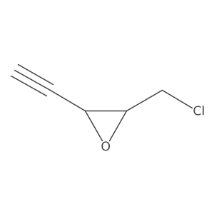 Oxirane, 2-(chloromethyl)-3-ethynyl-结构式