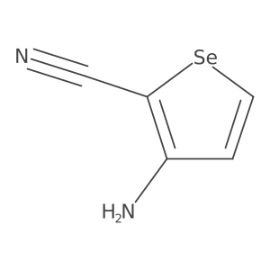 3-Amino 2-cyano selenophene Structure