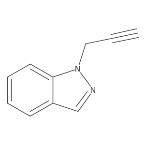 1-(2-propynyl) 1H-indazole结构式