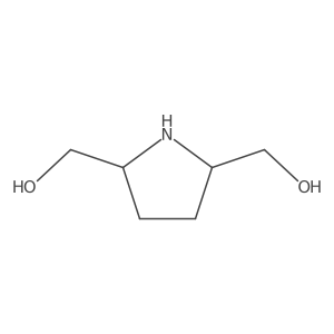 Rel-((2R,5R)-pyrrolidine-2,5-diyl)dimethanol结构式