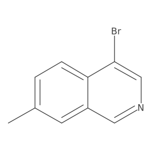 4-Bromo-7-methylisoquinoline Structure