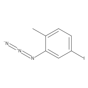 2-Azido-4-iodo-1-methylbenzene Structure