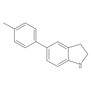 5-(4-Methylphenyl)indoline Structure