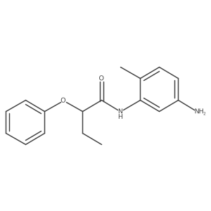 N-(5-Amino-2-methylphenyl)-2-phenoxybutanamide结构式