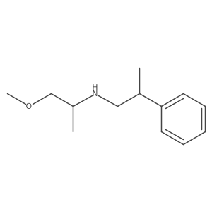 (1-Methoxypropan-2-yl)(2-phenylpropyl)amine结构式