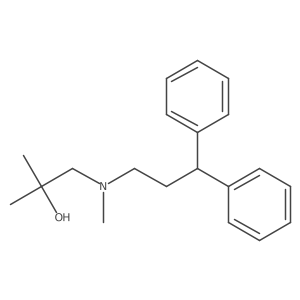 1-[(3,3-Diphenylpropyl)methylamino]-2-methyl-2-propanol-d3 Structure