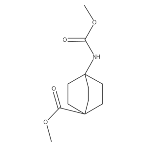 Methyl 4-((methoxycarbonyl)amino)bicyclo[2.2.2]octane-1-carboxylate Structure