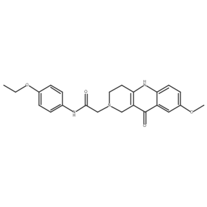 N-(4-ethoxyphenyl)-2-(8-methoxy-10-oxo-3,4-dihydrobenzo[b][1,6]naphthyridin-2(1H,5H,10H)-yl)acetamide Structure