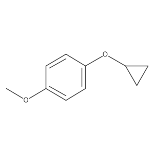 1-Cyclopropoxy-4-methoxybenzene结构式