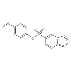 N-(4-methoxyphenyl)-[1,2,4]triazolo[4,3-a]pyridine-6-sulfonamide Structure