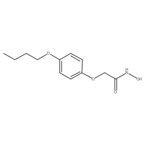 Acetamide, 2-(4-butoxyphenoxy)-N-hydroxy-结构式
