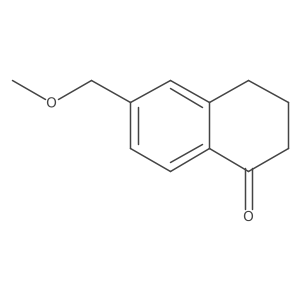 1(2h)-Naphthalenone, 3,4-dihydro-6-(methoxymethyl)- Structure