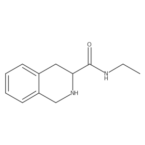 (3R)-N-ethyl-1,2,3,4-tetrahydroisoquinoline-3-carboxamide Structure