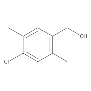 (4-Chloro-2,5-dimethylphenyl)methanol Structure