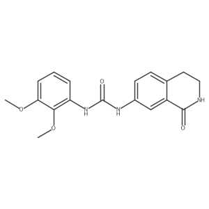 1-(2,3-Dimethoxyphenyl)-3-(1-oxo-1,2,3,4-tetrahydroisoquinolin-7-yl)urea Structure