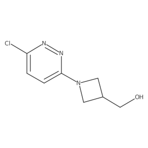 (1-(6-Chloropyridazin-3-yl)azetidin-3-yl)methanol结构式