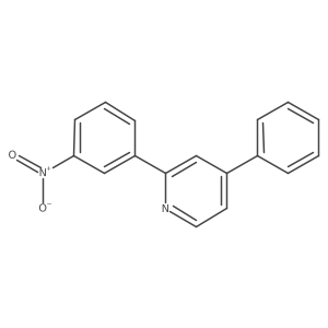 2-(3-Nitrophenyl)-4-phenylpyridine结构式