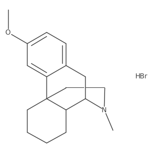 Deudextromethorphan hydrobromide anhydrous结构式