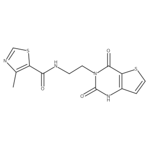 N-(2-(2,4-dioxo-1,2-dihydrothieno[3,2-d]pyrimidin-3(4H)-yl)ethyl)-4-methylthiazole-5-carboxamide Structure