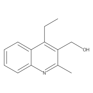 (4-Ethyl-2-methylquinolin-3-yl)methanol Structure