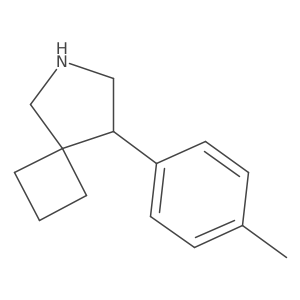 8-(4-Methylphenyl)-6-azaspiro[3.4]octane结构式