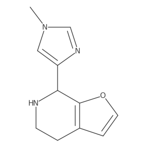 4-{4H,5H,6H,7H-furo[2,3-c]pyridin-7-yl}-1-methyl-1H-imidazole Structure