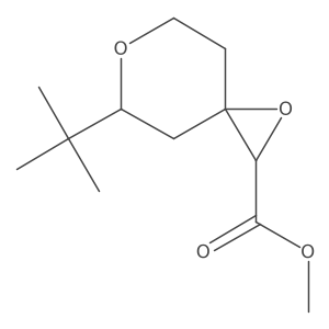 Methyl 5-tert-butyl-1,6-dioxaspiro[2.5]octane-2-carboxylate结构式