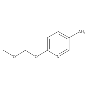 6-(Methoxymethoxy)pyridin-3-amine Structure