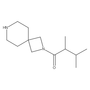 1-{2,7-Diazaspiro[3.5]nonan-2-yl}-2,3-dimethylbutan-1-one Structure