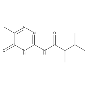 2,3-dimethyl-N-(6-methyl-5-oxo-2,5-dihydro-1,2,4-triazin-3-yl)butanamide Structure