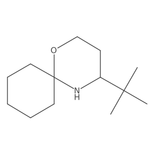4-Tert-butyl-1-oxa-5-azaspiro[5.5]undecane Structure