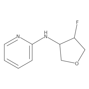 N-(4-fluorooxolan-3-yl)pyridin-2-amine结构式