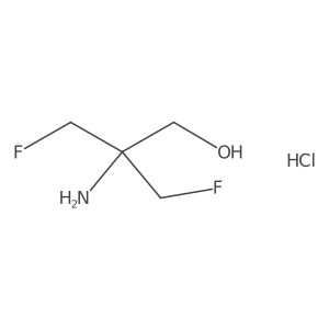 2-Amino-3-fluoro-2-(fluoromethyl)propan-1-ol结构式