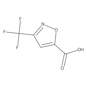3-(Trifluoromethyl)-1,2-oxazole-5-carboxylic acid Structure