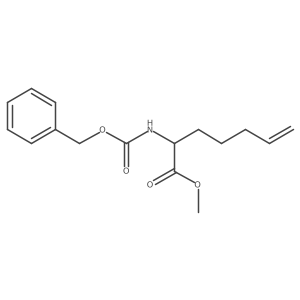 Methyl 2-{[(benzyloxy)carbonyl]amino}hept-6-enoate Structure