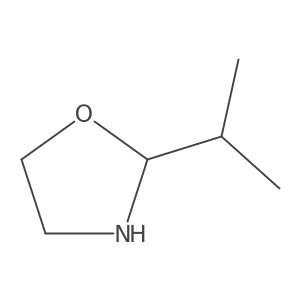 2-Isopropyltetrahydro-1,3-oxazole结构式