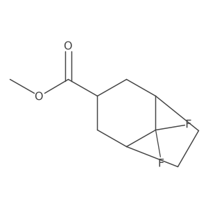 Methyl 8,8-difluorobicyclo[3.2.1]octane-3-carboxylate Structure