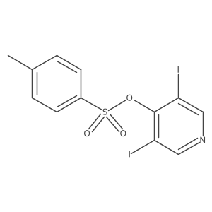3,5-Diiodopyridin-4-yl 4-methylbenzene-1-sulfonate Structure