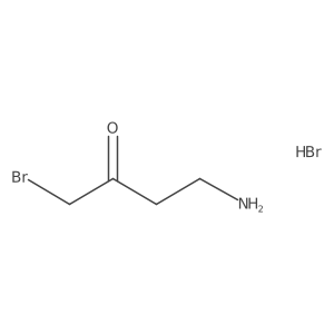 4-Amino-1-bromobutan-2-one hydrobromide结构式