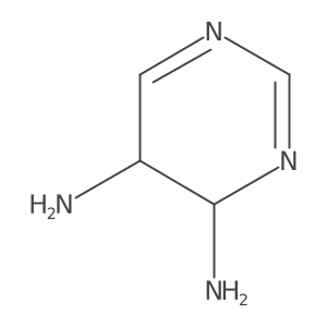 4,5-Dihydro-4,5-pyrimidinediamine Structure