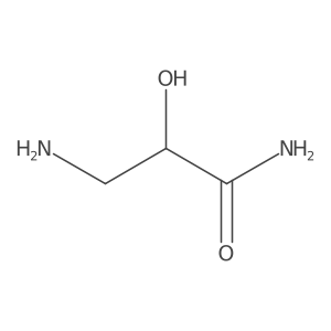3-Amino-2-hydroxypropanamide Structure