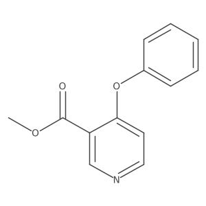 Methyl 4-phenoxypyridine-3-carboxylate Structure