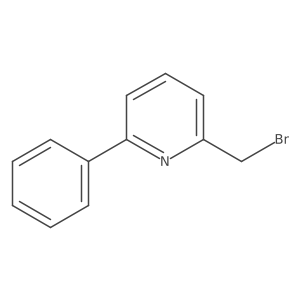 2-(Bromomethyl)-6-phenylpyridine结构式