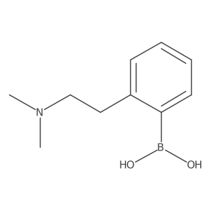 (2-(2-(Dimethylamino)ethyl)phenyl)boronic acid Structure