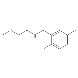 [(2,5-Dimethylphenyl)methyl](2-methoxyethyl)amine Structure