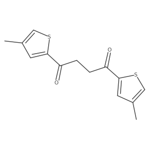 1,4-Bis(4-methyl-2-thienyl)-1,4-butanedione结构式