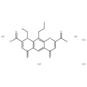 Nedocromil sodium trihydrate Structure