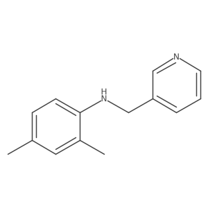 3-(2,4-Dimethylphenylaminomethyl)pyridine Structure