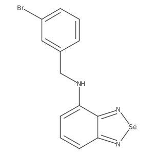 N-[(3-Bromophenyl)methyl]-2,1,3-benzoselenadiazol-4-amine Structure
