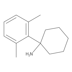 1-(2,6-Dimethylphenyl)cyclohexan-1-amine Structure